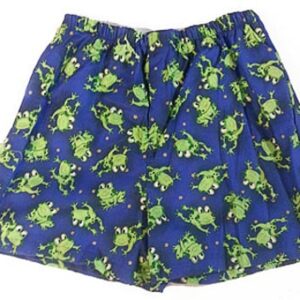 Frolicking Frog Boxer Underwear Shorts